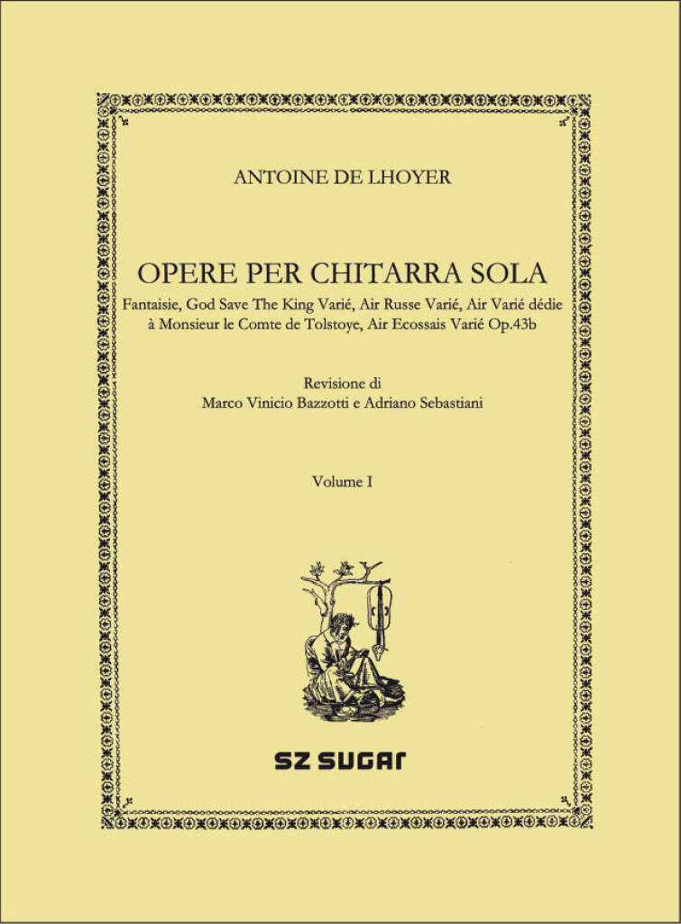 Opere per chitarra sola Vol. I